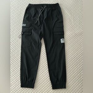 Ecko Unlimited Black Cargo Pants for Men